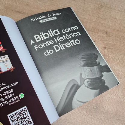 A Bíblia como Fonte Histórica do Direito | Erivaldo de Jesus
