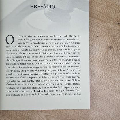 A Bíblia como Fonte Histórica do Direito | Erivaldo de Jesus
