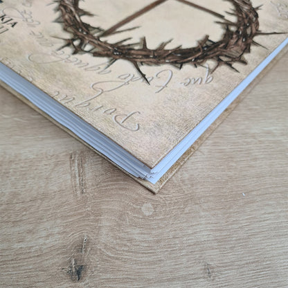 Bíblia Sagrada KJA 1611 | Letra Normal | Capa Dura Espiral Coroa de Espinhos