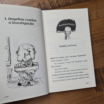 Angelina Purpurina a Supercuriosa | Fanny Joly