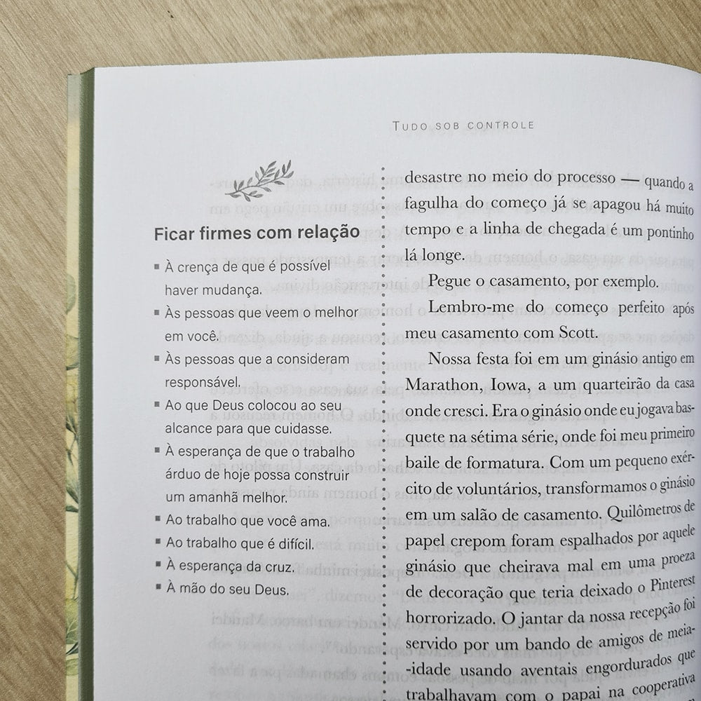 Tudo Sob Controle | Jennifer Dukes Lee