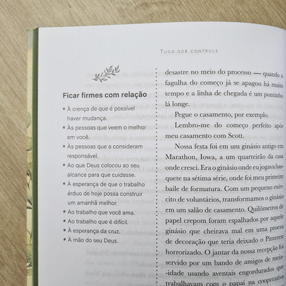 Tudo Sob Controle | Jennifer Dukes Lee