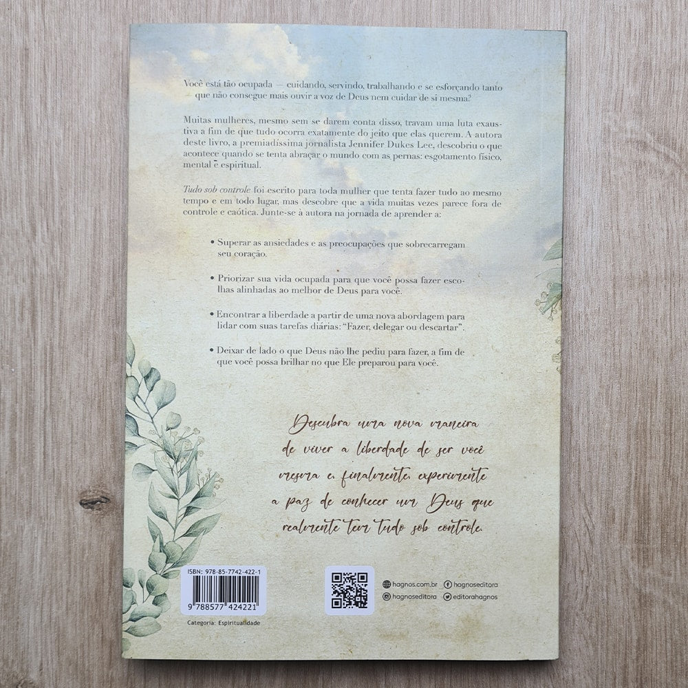 Tudo Sob Controle | Jennifer Dukes Lee