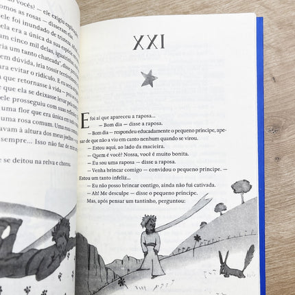 O Pequeno Príncipe| Saint-Exupéry | Capa Azul