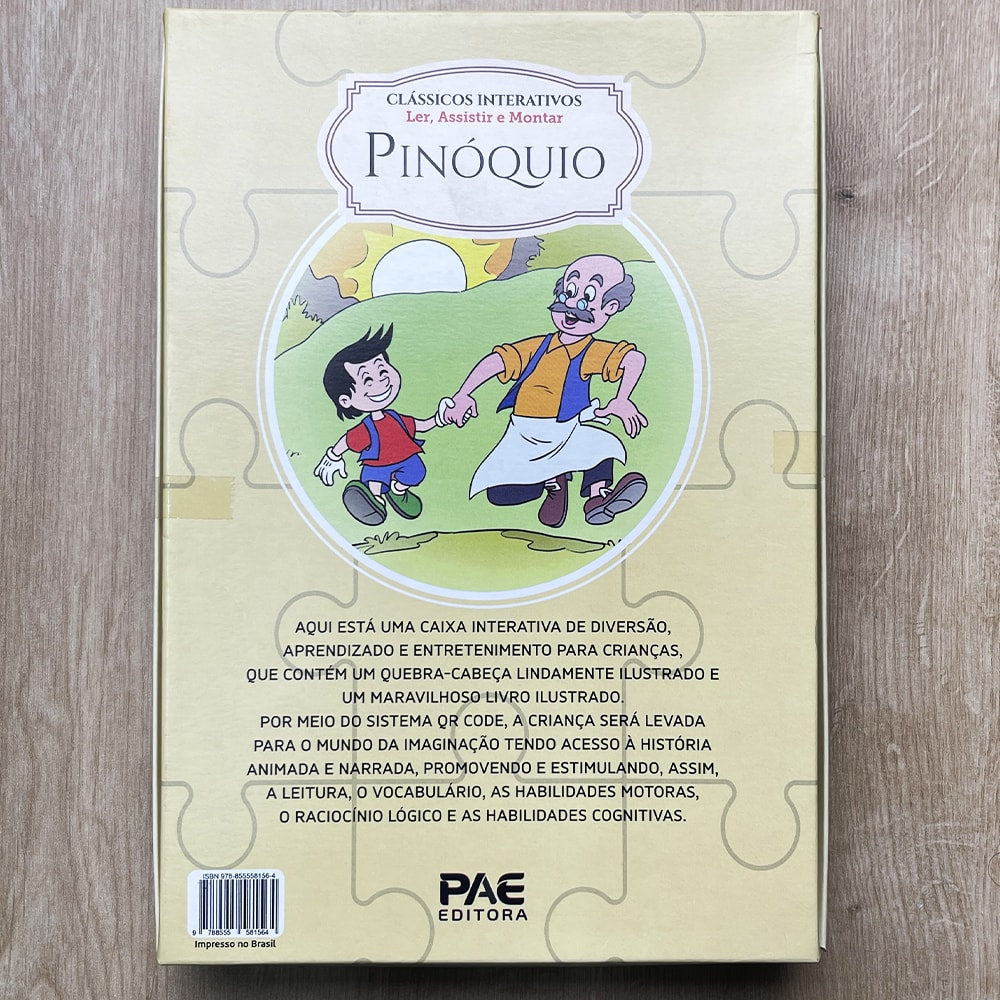 Clássicos Interativos | Pinóquio | Ler Assitir e Montar