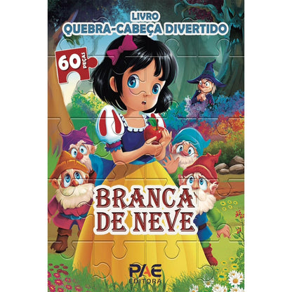 Livro Quebra-Cabeça Divertido | Branca de Neve
