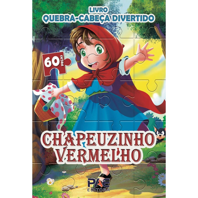 Livro Quebra-Cabeça Divertido | Chapeuzinho Vermelho