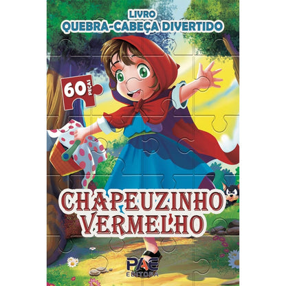 Livro Quebra-Cabeça Divertido | Chapeuzinho Vermelho