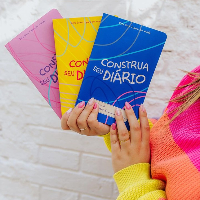 Construa Seu Diário | Jey Reis | Capa Azul