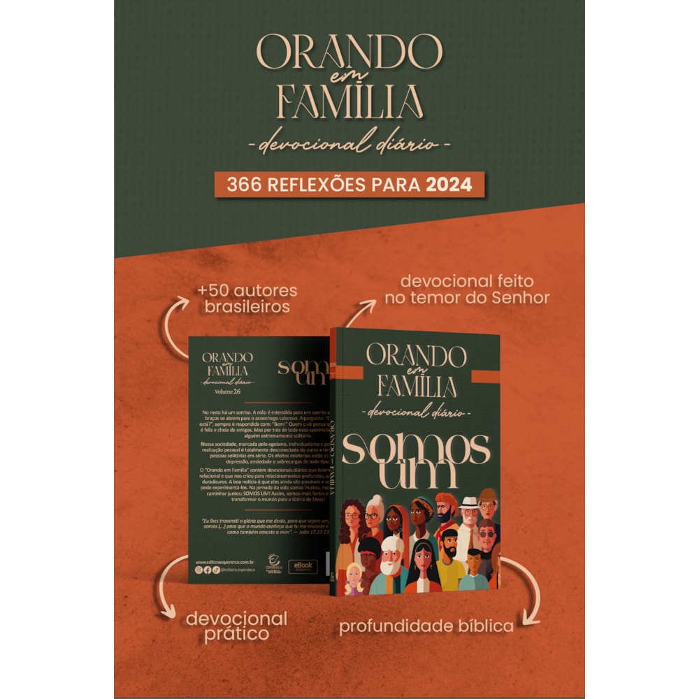Devocional Diário Orando em Família | Somos Um