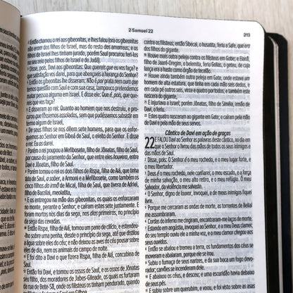 Bíblia Sagrada | ARC | Letra Normal | Capa Flexível Preta