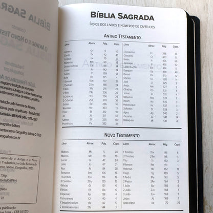 Bíblia Sagrada | ARC | Letra Normal | Capa Flexível Preta