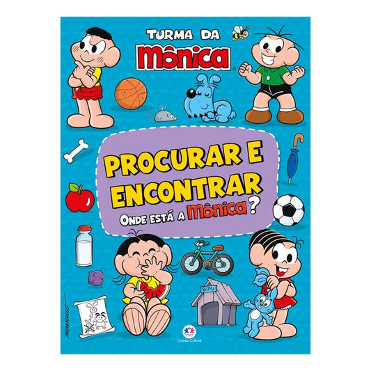 Turma da Mônica | Procurar e Encontrar | Onde está a Mônica