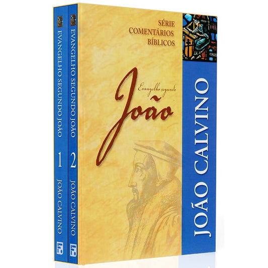 Box Evangelho Segundo João | Série Comentários Bíblicos | João Calvino