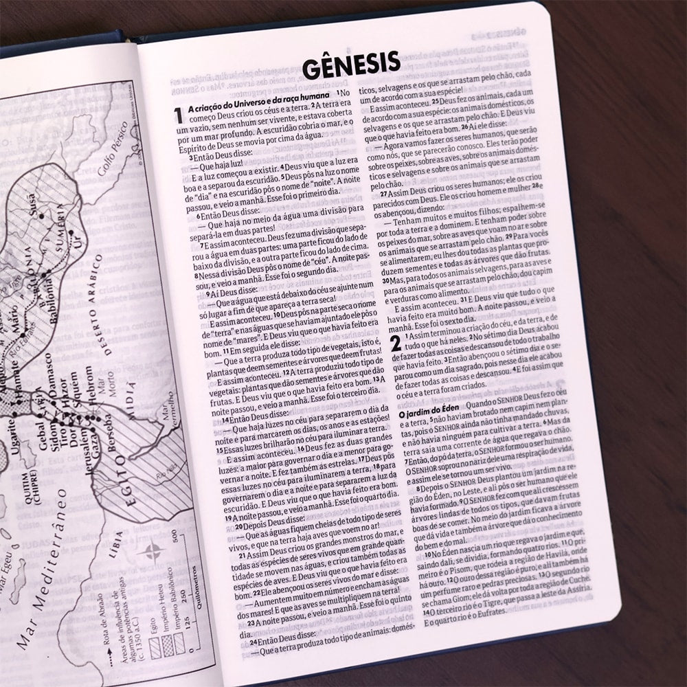 Bíblia Sagrada Farol | NTLH | Letra Normal | Capa Dura Ilustrada