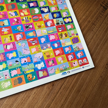 Peppa Pig | Prancheta para Colorir com 1500 Adesivos e Muita Diversão