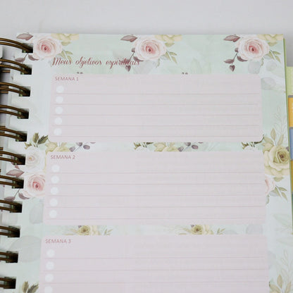 Planner Meu Plano com Deus | Tesouro | Capa Dura Espiral