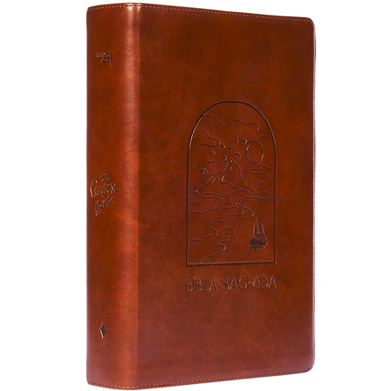 Bíblia The Purpose Book | A21 | Letra Normal | Espaço Para Anotações | Capa Couro Soft Janela