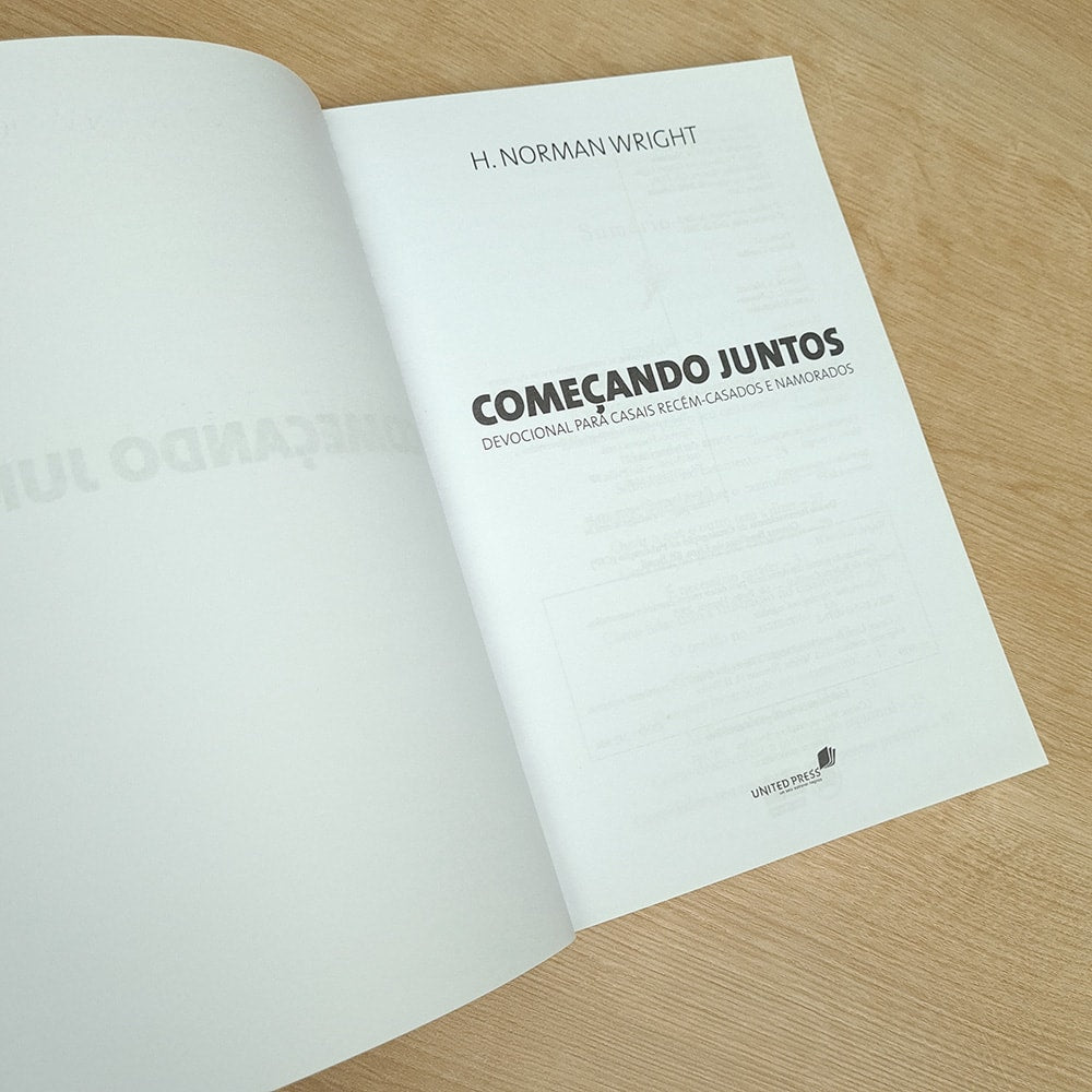 Devocional Começando Juntos | H Norman Wright