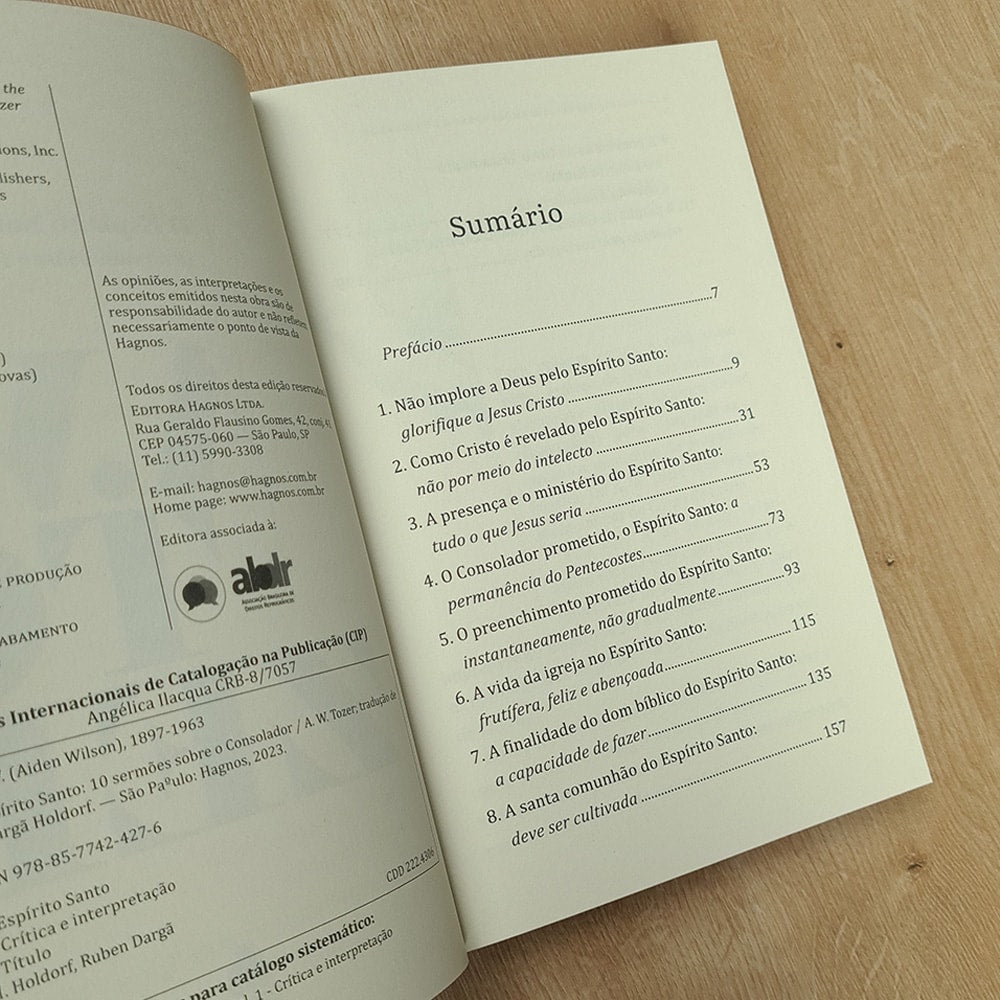 O Espírito Santo | A W Tozser