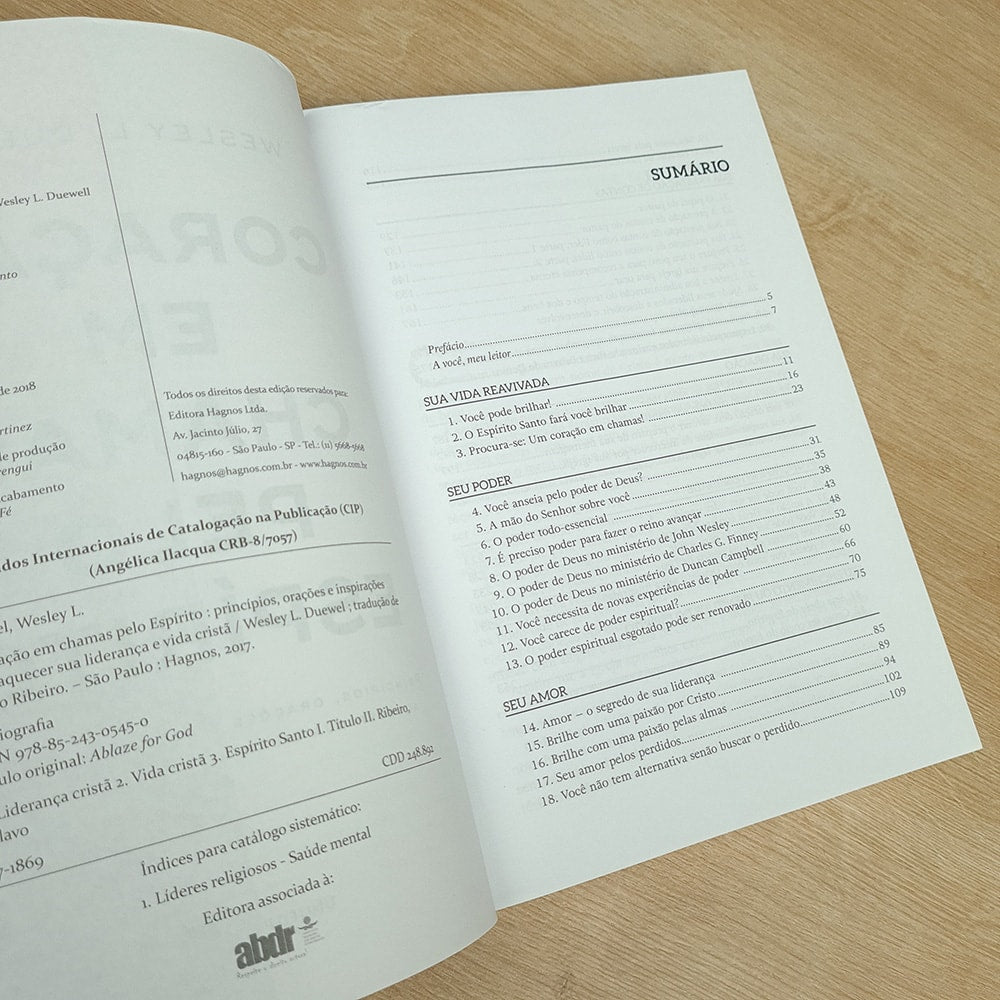 Coração em Chamas Pelo Espírito | Wesley L Duewel