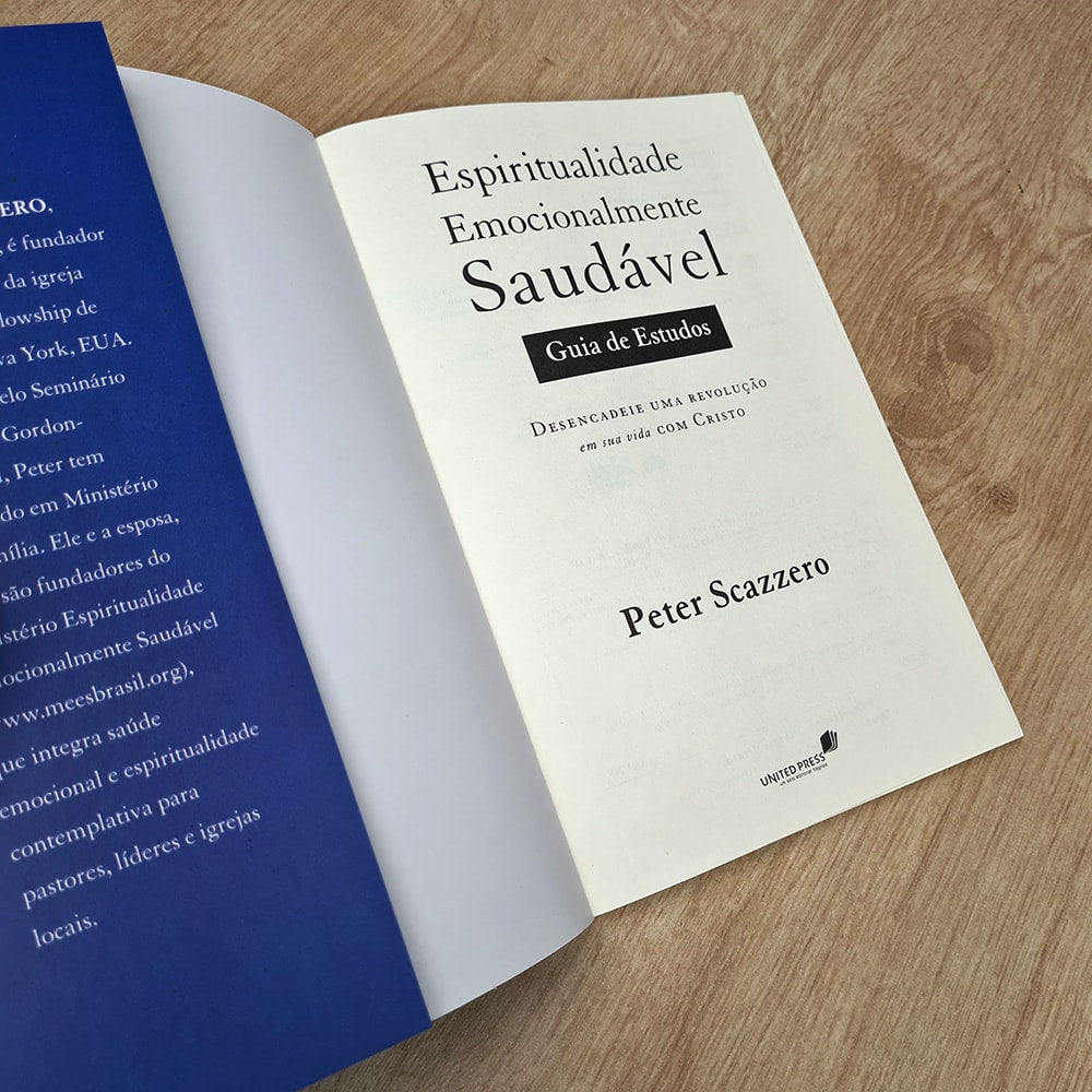 Espiritualidade Emocionalmente Saudável | Guia de Estudo | Peter Scazzero
