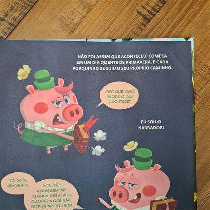 Diversão com Os Três Porquinhos | Josh Funk