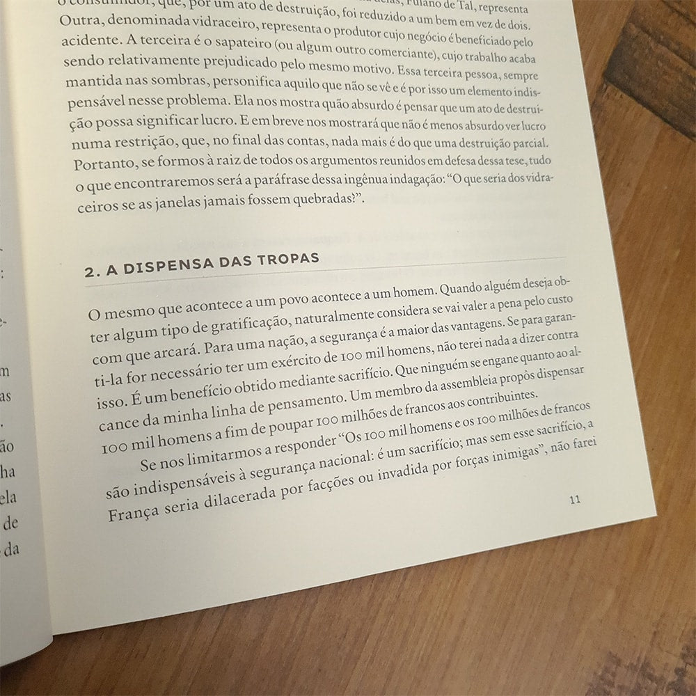 A Lógica da Economia | Frédéric Bastiat