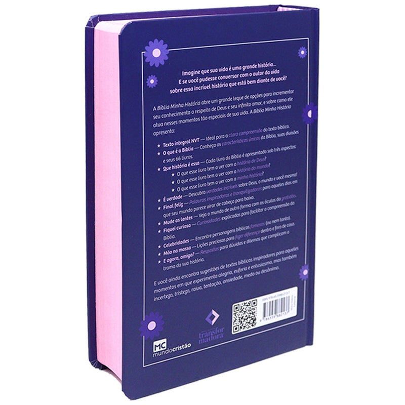 Bíblia Devocional Para Garotas | NVT | Letra Grande | Capa Dura Lettering
