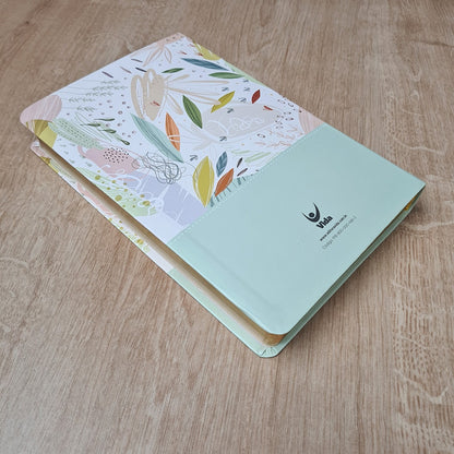 Bíblia Sagrada | AEC | Letra Gigante | Capa Semi Luxo Verde Estampada