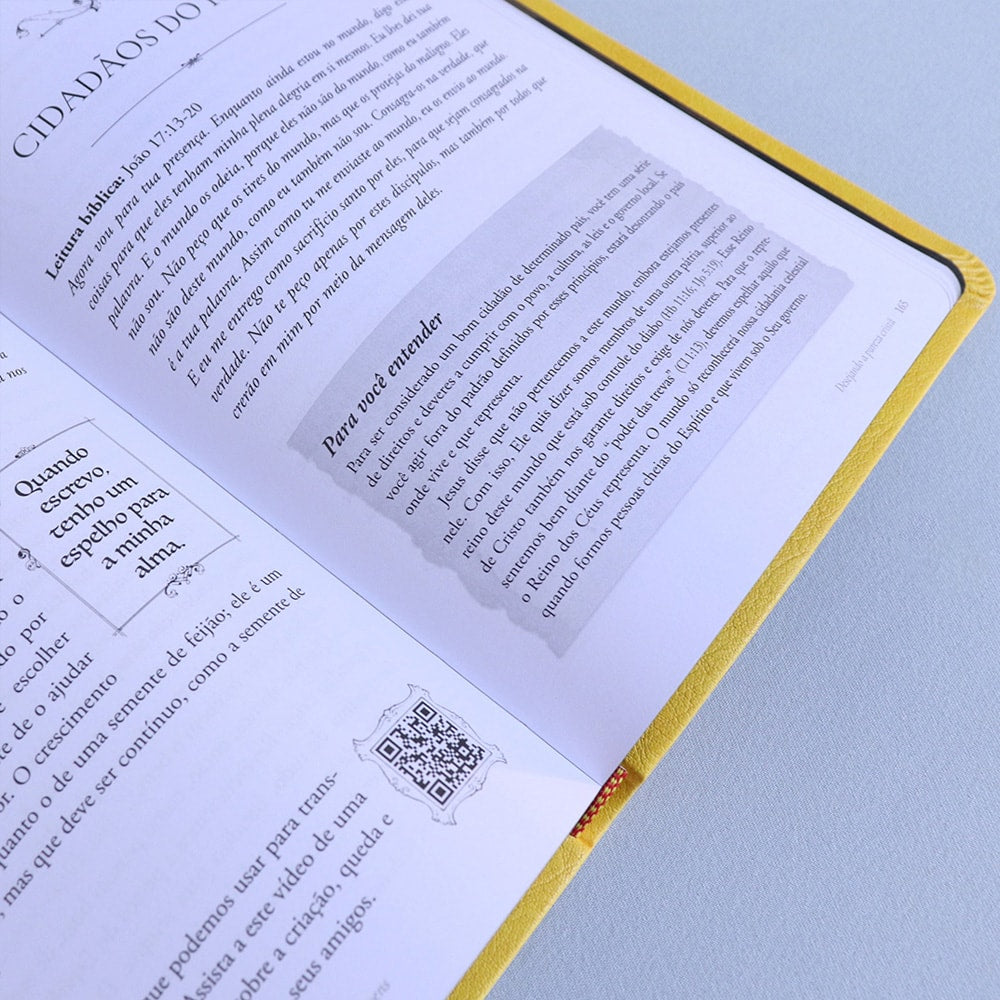 Estudos Bíblicos para Adolescente e Jovens | Spurgeon | Capa Luxo Mostarda