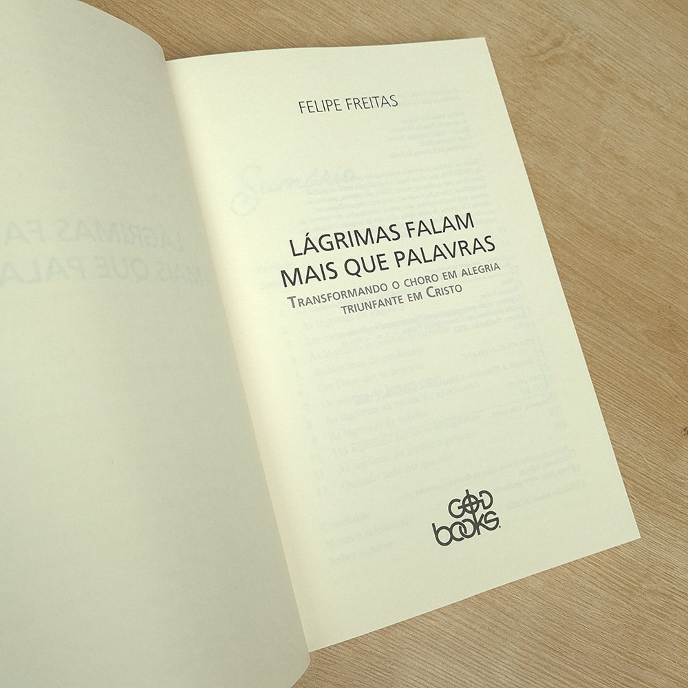 Lágrimas Falam Mais que Palavras | Felipe Freitas