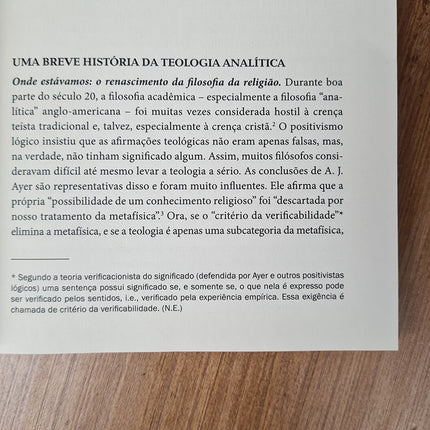 Teologia Analítica | Thomas H McCall