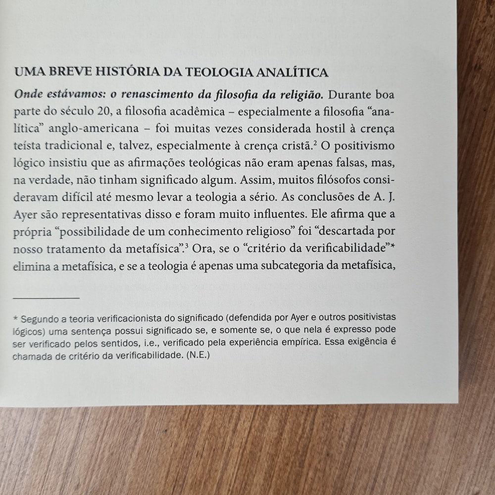 Teologia Analítica | Thomas H McCall