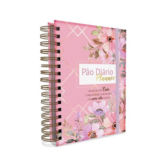 Planner Pão Diário | Capa Dura Espiral | 2 Coríntios 5:17