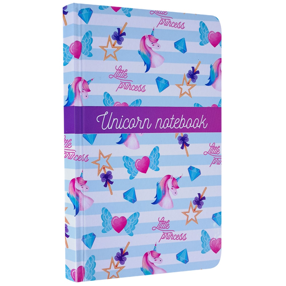 Caderno para Anotações sem Pauta | Unicorn Notebook | Capa Dura