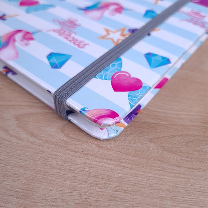 Caderno para Anotações sem Pauta | Unicorn Notebook | Capa Dura