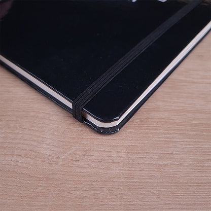 Caderno para Anotações com Pauta | Pense Fora da Caixa | Capa Dura