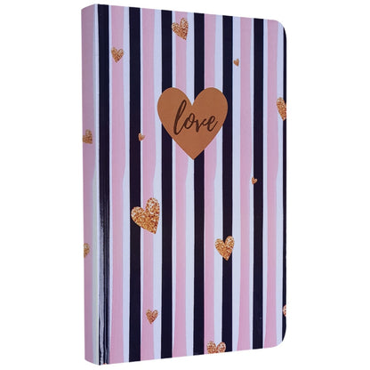 Caderno para Anotações sem Pauta | Love Listras | Capa Dura