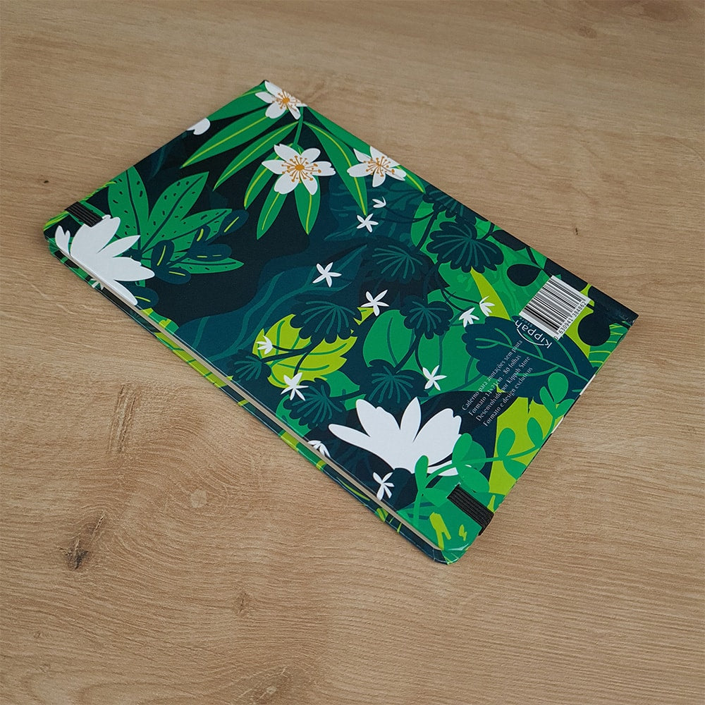 Caderno para Anotações sem Pauta | Love Floral | Capa Dura