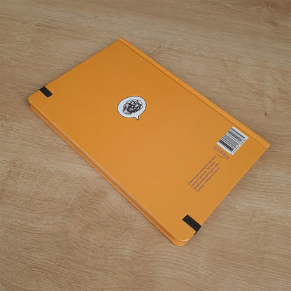 Caderno para Anotações sem Pauta | Inspira, Respira, Não Pira | Capa Dura