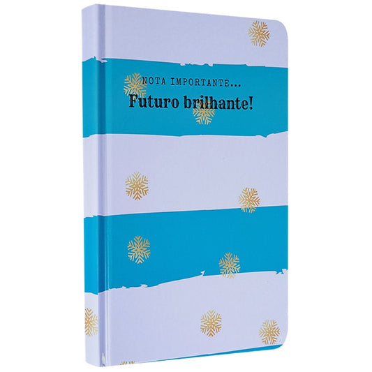 Caderno para Anotações sem Pauta | Futuro Brilhante | Capa Dura