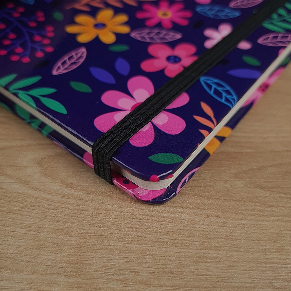 Caderno para Anotações sem Pauta | Work, Fun, Note | Capa Dura