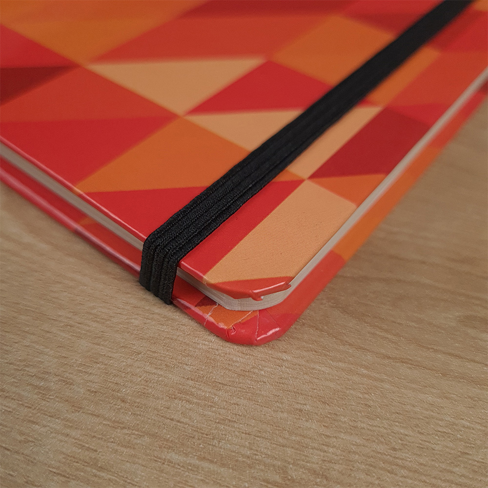 Caderno para Anotações com Pauta | Anote, Desenhe e Viva | Capa Dura