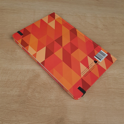 Caderno para Anotações com Pauta | Anote, Desenhe e Viva | Capa Dura