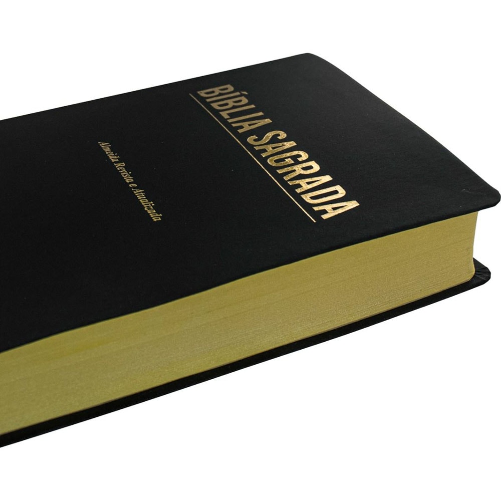 Bíblia Sagrada Economica | ARA | Letra Gigante | Capa Preto Luxo