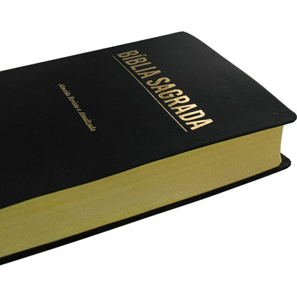 Bíblia Sagrada Economica | ARA | Letra Gigante | Capa Preto Luxo
