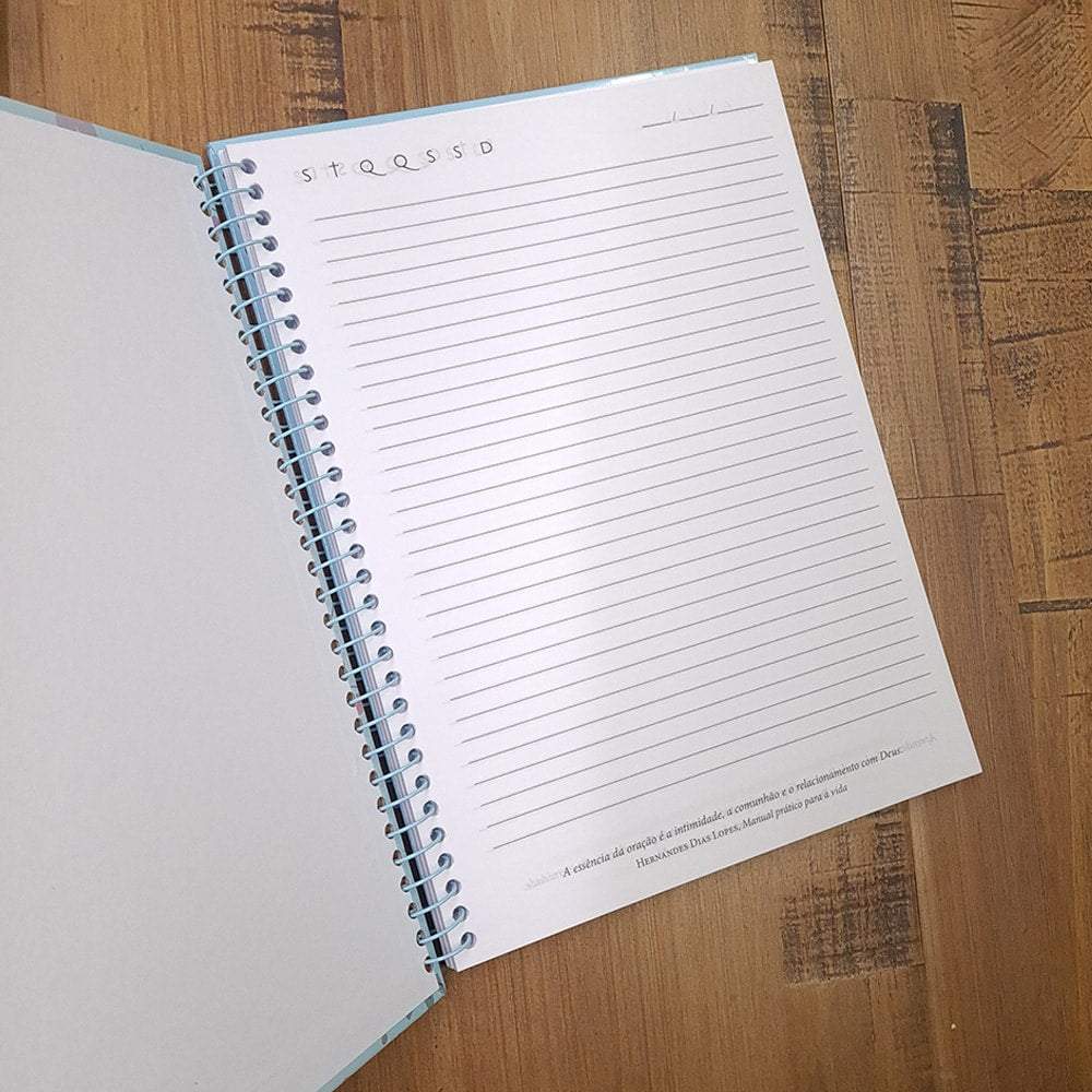 Caderno de Fé | João 3:16 | Capa Dura Espiral