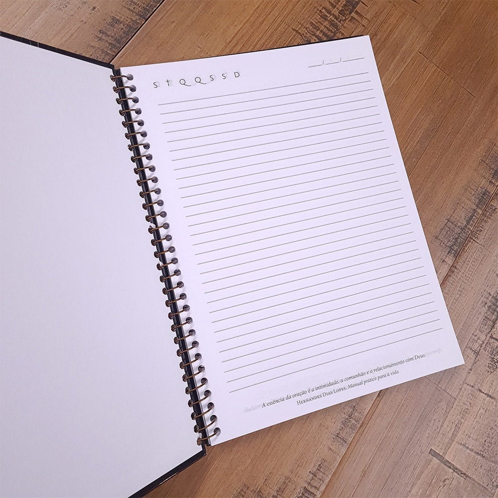 Caderno de Fé | Yeshua | Capa Dura Espiral