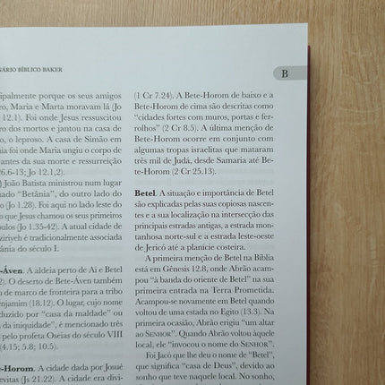 Dicionário Bíblico Baker | Editado por Tremper Longman